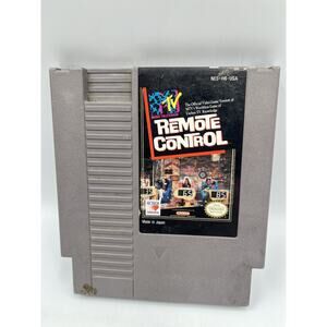 MTV Remote Control Nintendo NES 1990 Working Game Cartridge